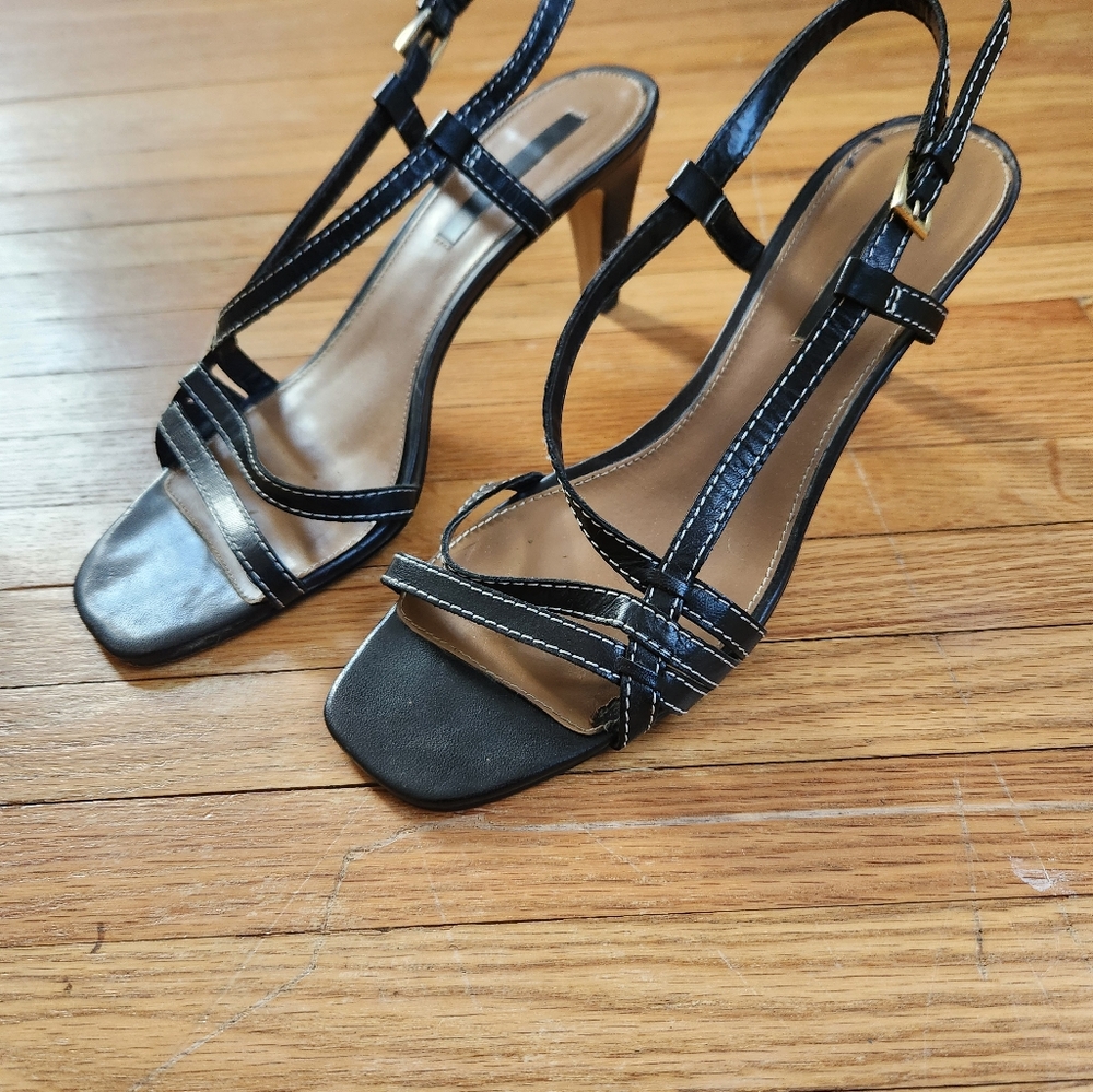 Vintage Bandolino coach inspired dress sandals - Picture 3 of 7